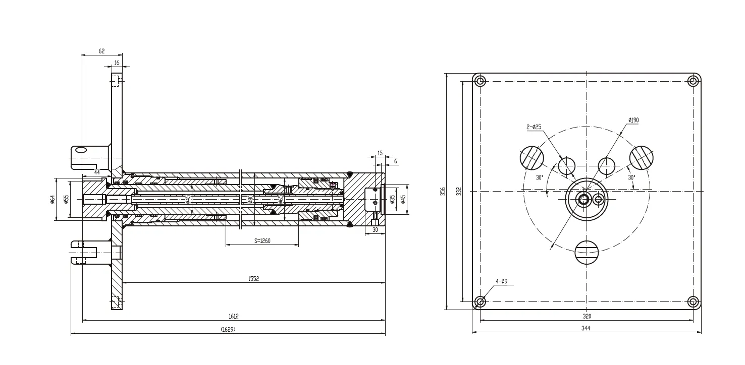 lift-cylinder-for aerial-work-vehicle-3